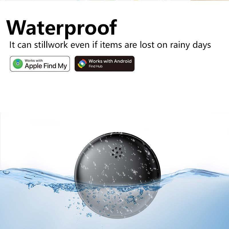 Ultimate Magnetic GPS Tracker - Weatherproof, No Monthly Fee, Compatible with Apple & Google, Mini Hidden Device