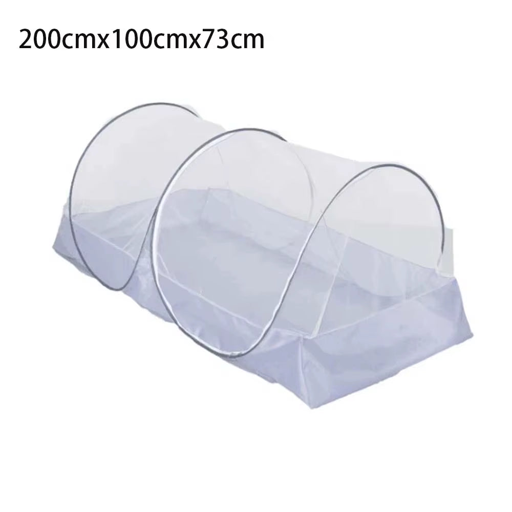 Camping Mosquito Net Tarp Tents Waterproof Travel Folding Portable for Trips Outdoor Garden Single-Door Dormitory Anti-Mosquito.