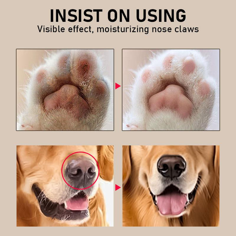 【Ten Pack at a Better Price】Rozino Pet Paw & Nose Balm - Safe & Natural for Extra Care - 40G/1.41Oz - Ideal for Soothing Pet Paws and Noses