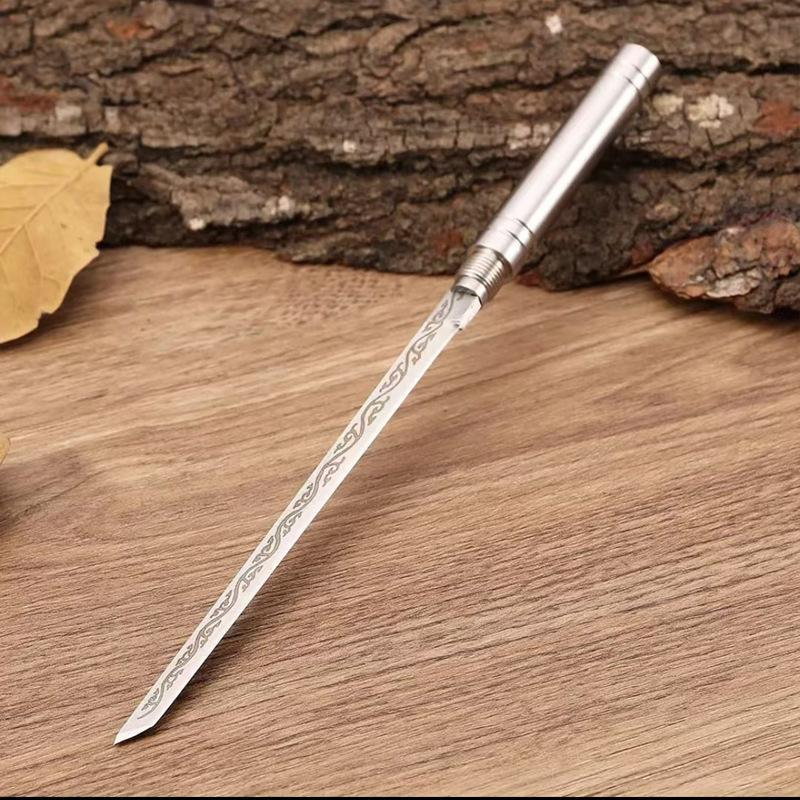 Holiday Haul: Premium Stainless Steel Meat Knife Set - Durable Steak Knife with Sheath for All Your Kitchen Cutting Needs