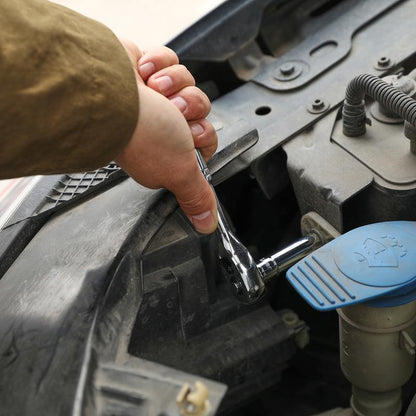 CASOMAN 1/4-Inch Drive Master Socket Set with Ratchets, Adapters, Extensions with 1/4" Dr. Bits Set, Inch/Metric, 6-Point, 5/32-Inch - 9/16-Inch, 4 Mm - 14 Mm, 62-Piece 1/4" Dr. Socket Set, #Tiktokshopblackfriday